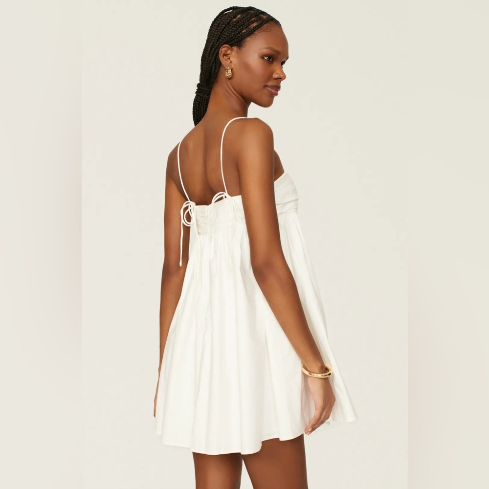 Reformation white Catarina Dress size 6 - Picture 2 of 7